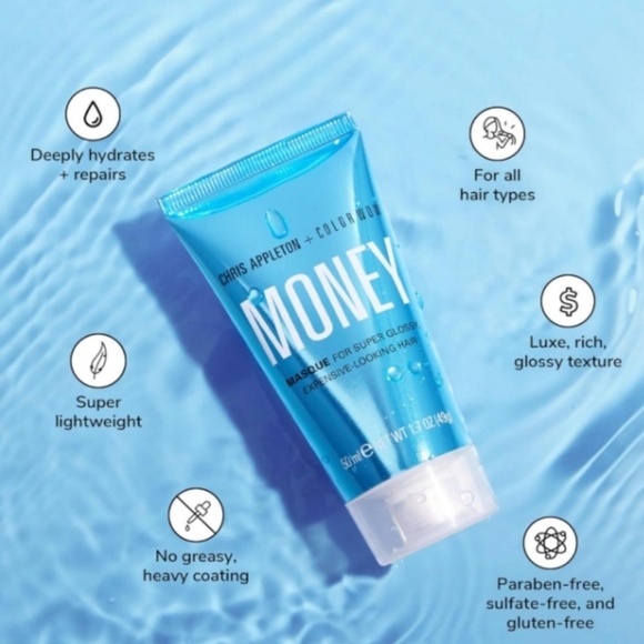 Color Wow Money Masque Deep Hydrating & Strengthening Hair Treatment, 50ml, New - Picture 2 of 2